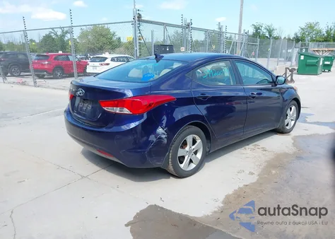 2013 Hyundai Elantra Gls from USA, damaged, VIN 5NPDH4AE0DH315031
